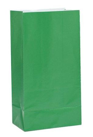 Papier Partytüten grün